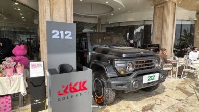 خودروی آفرودی ۲۱۲ صنایع خودروسازی ایلیا در نمایش نوروزی نمایندگی گلکانی بابل