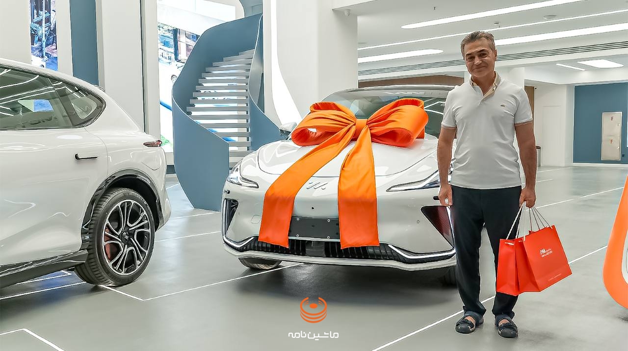 اولین مالکان خودروی برقی IM LS7 در ایران
