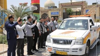 مراسم آغاز طرح خدمات و امداد اربعین ۱۴۰۵ سایپا با حضور مدیران این گروه خودروسازی