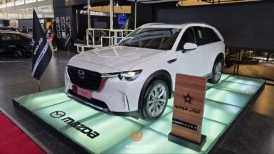مزدا CX-90 در غرفه آفتاب خودرو در نمایشگاه تهران ۱۴۰۵